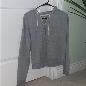 Gray sweatshirt